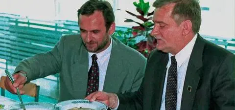 Sprytny gracz czy anioł stróż Wałęsy?