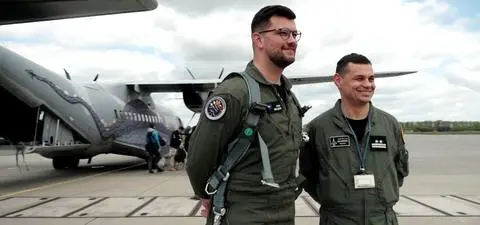 Pierwszy dziennikarz, który poleciał polskim myśliwcem