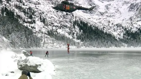 Wojskowy śmigłowiec nad Tatrami. Tak wygląda wsparcie TOPR