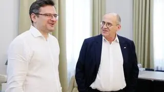 Zbigniew Rau i Dmytro Kułeba 