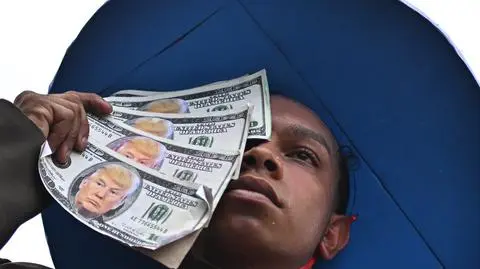 Uczestnik Marszu dla Klimatu w Belem