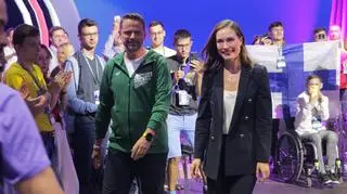 Sanna Marin i Rafał Trzaskowski