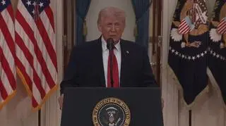 Trwa orędzie Trumpa w sprawie Iranu. "Nigdy nie wolno im ufać"
