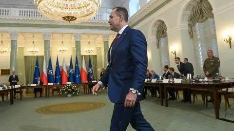 Nawrocki na posiedzeniu BBN