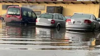 Skutki ulewy w Choszcznie