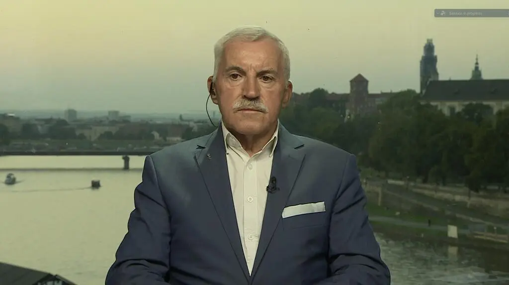 Generał Bieniek był gościem "Faktów po Faktach" 