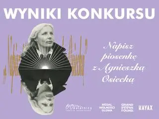 Konkurs "Napisz piosenkę z Agnieszką Osiecką"