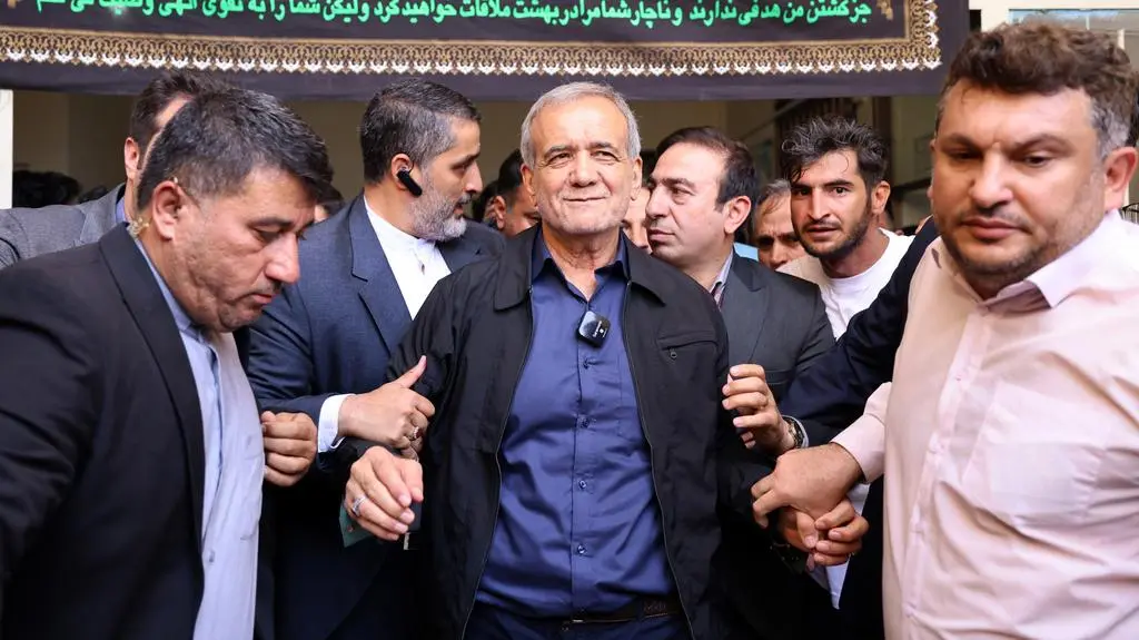 Prezydent Iranu Masud Pezeszkian