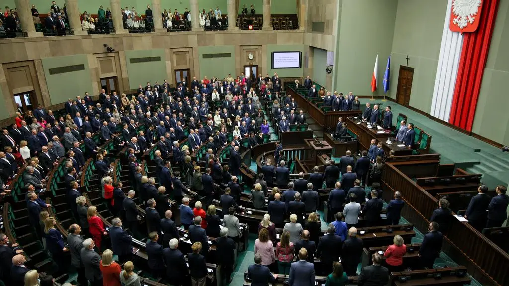 Minuta ciszy w Sejmie