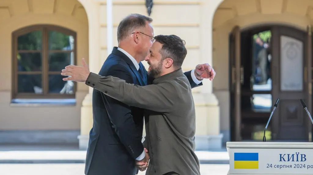 Duda i Zełenski
