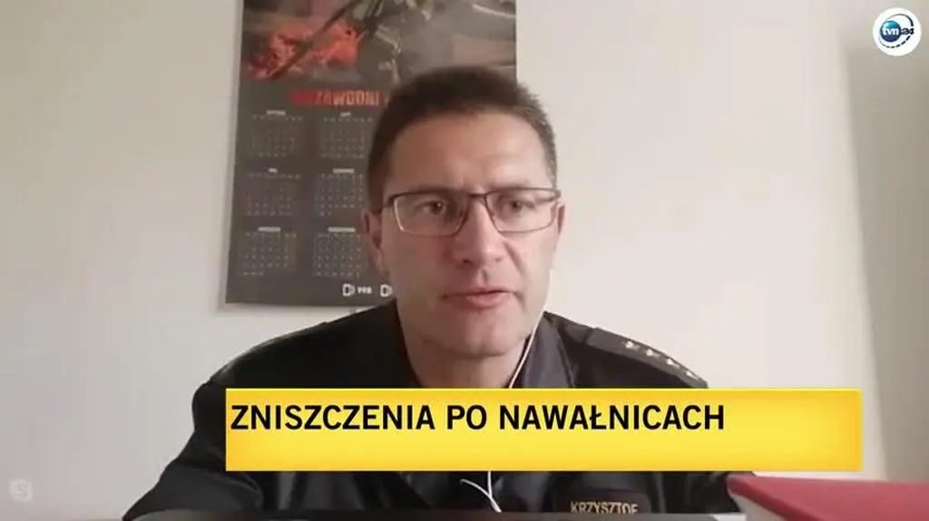 Rzecznik straży pożarnej: Ponad dwa tysiące interwencji w ciągu doby