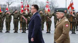 Hołownia na obchodach 25. rocznicy przystąpienia Polski do NATO
