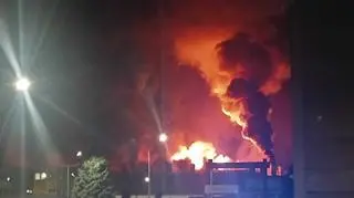 Pożar Stomill Dębica