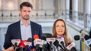 Krzysztof Śmiszek i Marcelina Zawisza