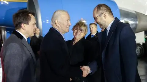 Joe Biden i Marcin Przydacz