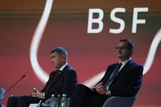Mateusz Morawiecki i Andrej Babisz