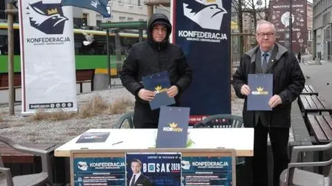 Zbierali podpisy poparcia dla kandydata, mieli zostać zaatakowani gazem pieprzowym