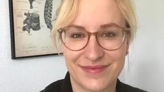 Joanna Matecka, była rzeczniczka Porozumienia Rezydentów, wyjechała z Polski po proteście głodowym rezydentów, w 2018 r.