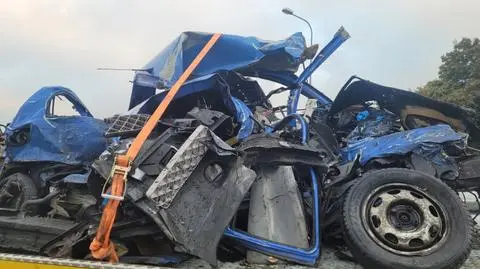 Zginęło dwóch mężczyzn podróżujących autem