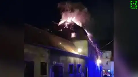 W pożarze zginał mężczyzna