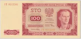 100 złotych z 1948 r. (awers)