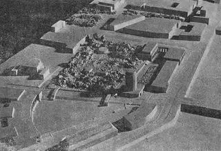 Projektowana zabudowa terenów targowych z 1946 roku