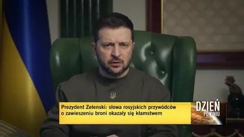 Wieczorne przemówienie Wołodymyra Zełenskiego z 7 stycznia 2022