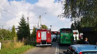 Zderzyły się dwa autobusy