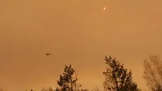 Woda zrzucana jest także z powietrza