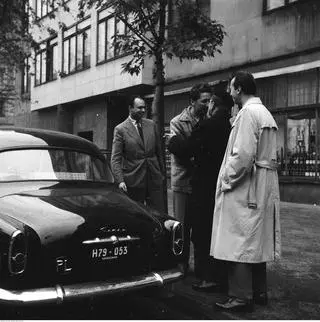 Powojenna tablica rejestracyjna