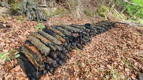 Usuwanie pocisków z jeziora Ciemnego