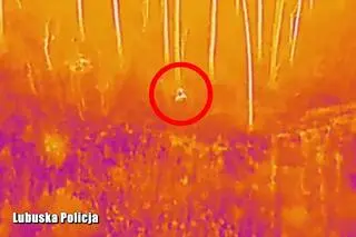 Kobietę odnaleźć pomógł policyjny dron i termowizja