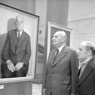 Tadeusz Kościuszko przy swoim portrecie