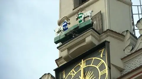 Koziołki w szalikach Lecha i Warty