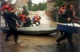 Ewakuacja szpitala zakończyła się pełnym sukcesem