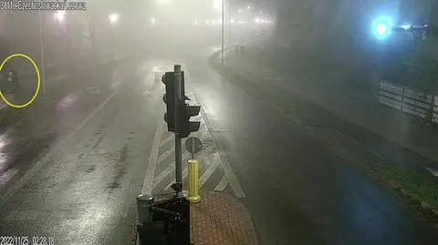 Mężczyznę zauważył operator monitoringu