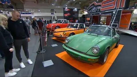 Taksówka ze "Zmienników", legendy szos i auta sprzed wieku na targach w Poznaniu