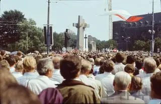 Odsłonięcie pomnika Poznańskiego Czerwca 1956 r.