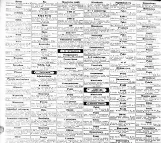 "Kurier Poznański" - ogłoszenia 