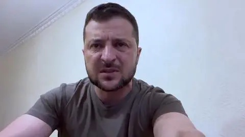 "Całkowicie szalony cel". Zełenski o planach Rosjan