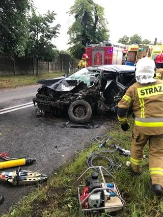 W wypadku zginął kierowca