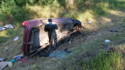 Był pijany, wjechał w inne auto. Jedna osoba nie żyje, druga w szpitalu