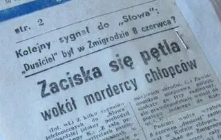 "Słowo Polskie" o postępach w śledztwie