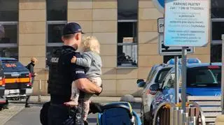 Dzieckiem zaopiekowali się funkcjonariusze