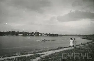 Jezioro Maltańskie w 1960 r