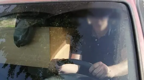 Tak załadował swoje auto, że prawie nie widział drogi, miał też problem ze zmianą biegów 