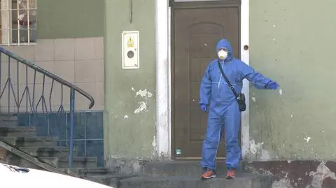 Po przeniesieniu mieszkańców, budynek będzie zdezynfekowany