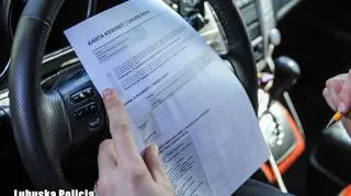 Taką kartę musi wypełnić każdy kierowca