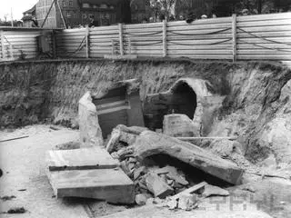 Budowa pomnika Poznańskiego Czerwca 1956 r.