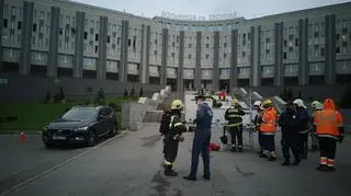 Pożar wybuchł na oddziale intensywnej terapii petersburskiego szpitala